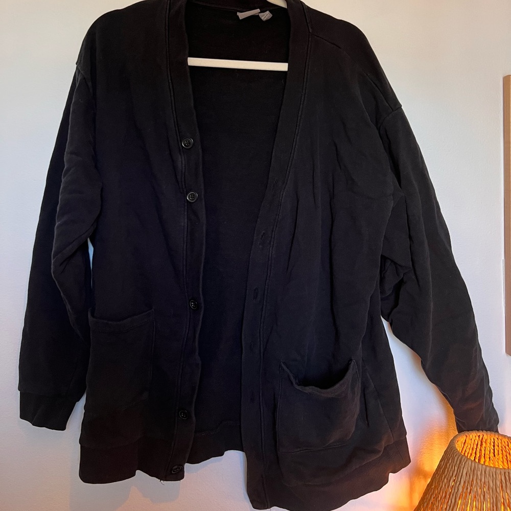 ASOS black cardigan